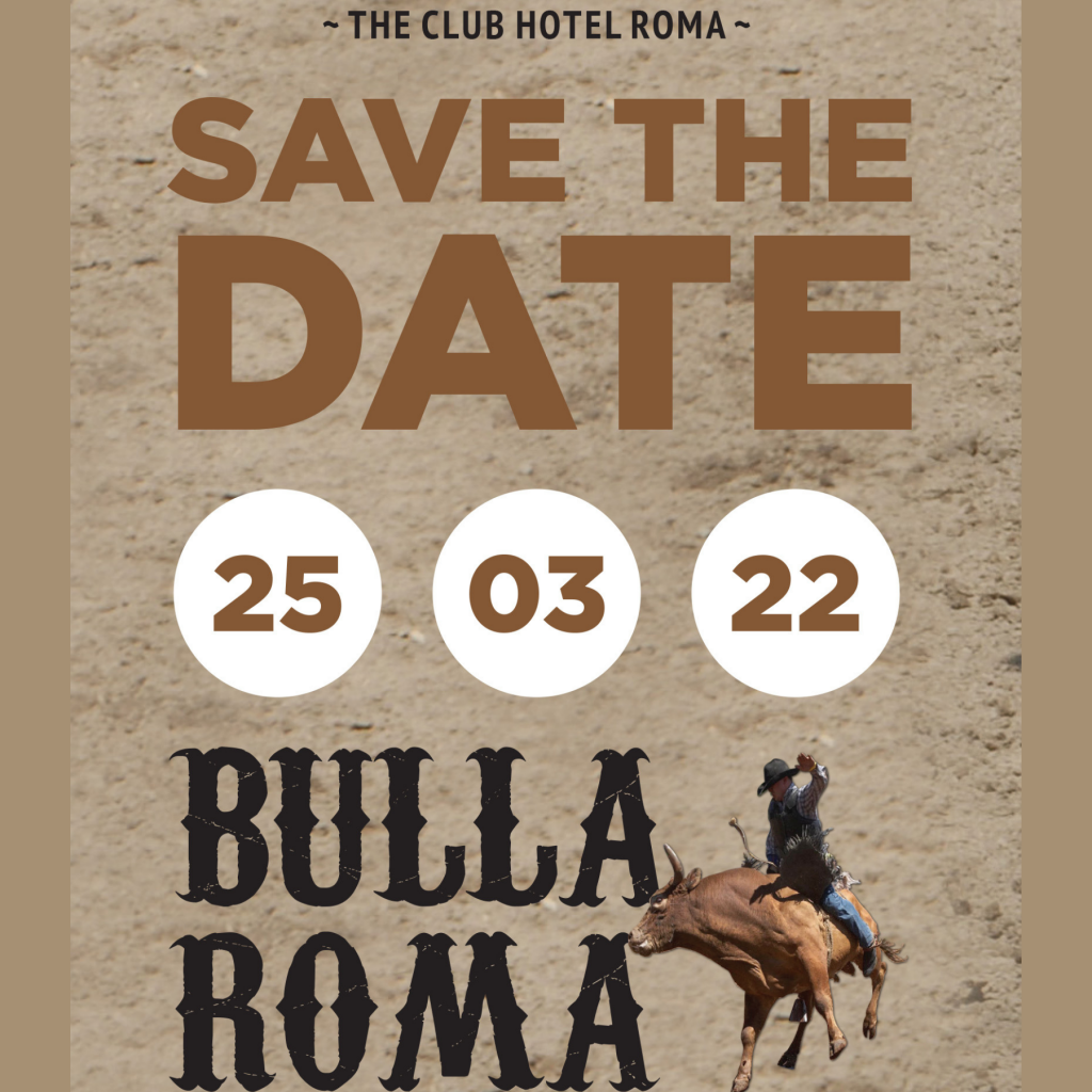 bull ride march save the date